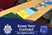 know your contract button